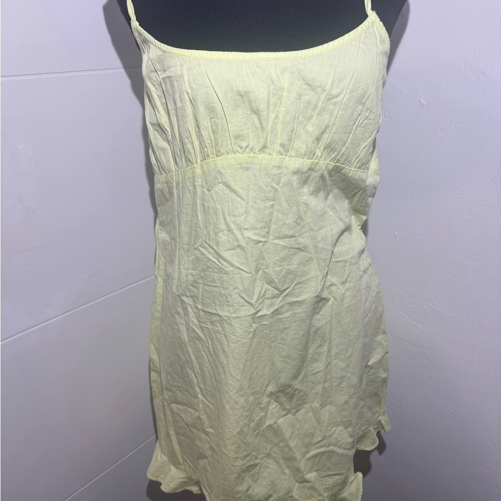 Nasty Gal Light Yellow Dress - Picture 3 of 13